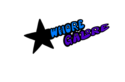 Whore Galore branding cartoon design graphic design illustration logo