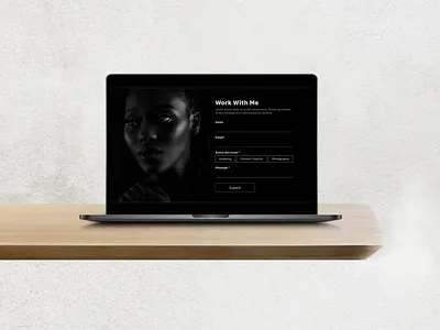Content Creator Portfolio Website content creator luxury luxury website photographer photographer website portfolio portfolio website ui website