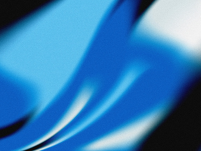 Abstract art #13 - Into the sea blue grainy sea