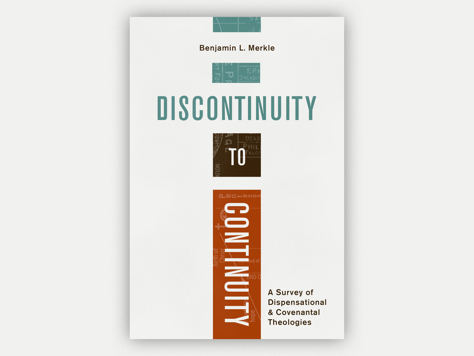 Discontinuity to Continuity — Book Cover Design