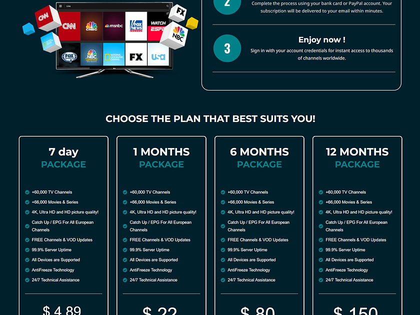 Iptv Template designs themes templates and downloadable graphic