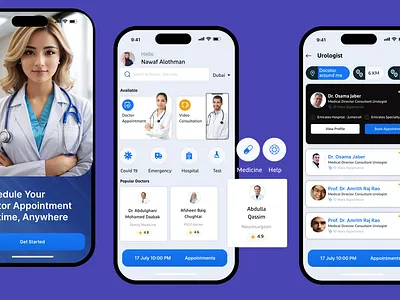 Book Online Appointment animation app appdevelopment appointment appprototype branding cleanapp design designinspiration designthinking figma mobile mobileappdesign mobileux online responsivedesign ui uidesign ux uxdesign