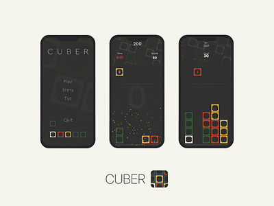 Cuber • Strada Minigames android app design graphic design ios mobile ui