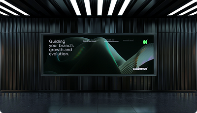 Unified Brilliance: Seamless Branding and Layout Design 3d animation creedz dark graphic design green light logo motion graphics ui