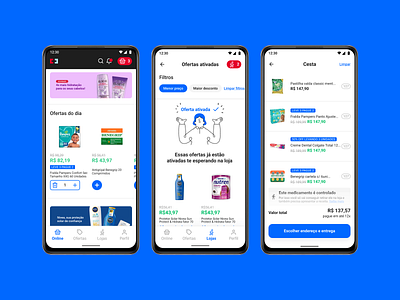 Drugstore app app design drugstore health ui ux visual