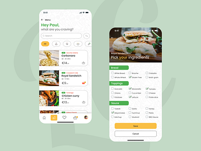 Food Delivery Mobile App Design Concept app figma food delivery graphic design mobile app mobile app design mobile ui ui ux uxui design