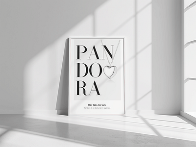 Pandora Social Media Post advertising art brand branding design graphic design logo marketing social social media typography