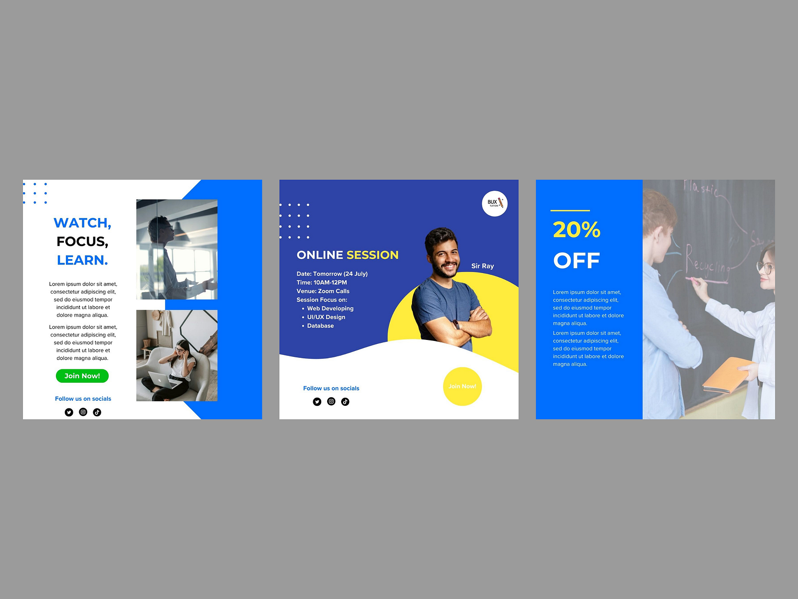 Education Canva Template by Muhammad Danish on Dribbble