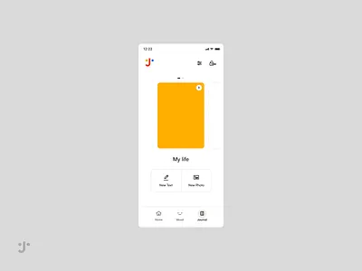 New Case Study – Journaler (Mobile App) after effects animated prototype animation app concept design journal app mobile app prototype swipe animation ui