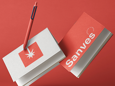 Sanves brand brand identity branddesign corporate delivery design drink food graphic design logo mockup notebook visual identity