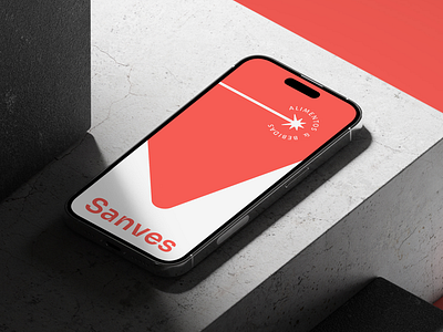 Sanves brand brand identity branddesign corporate delivery design drink food graphic design logo mockup smartphone visual identity