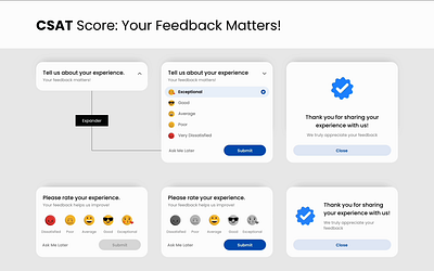 CSAT Score csat dailyui dailyui inspire uishot layout dailyui webdesign landingpage feedback fintech graphic design motion graphics ui