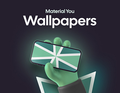 Material You Wallpapers branding google wallpapers graphic design illustrations m3 material you material you 3 ui vector wallpapers