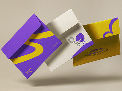 Achadinhos da Psico brand brand identity branddesign design envelope graphic design health logo mockup psychiatry psychology stationery therapy visual identity