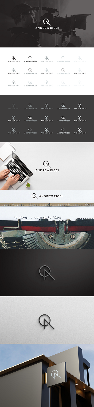 andrew ricci logo bold