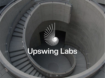 upswing labs logo concept goldenration upswing