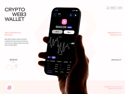 Crypto Wallet App awsmd blockchain blockchain app coin crypto crypto swap cryptocurrency app exchange fintech ico investment mobile app mobile finance payment app payment system solana startup swap token wallet