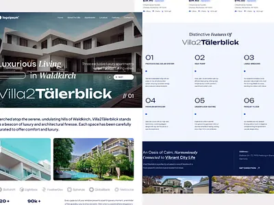 Real Estate Landing Page Animation agency landingpage agency website animation cleandesign corporate landingpage home home website hotel interaction landingpage micro interaction modern house professional landingpage real estate real estate agency real estate landingpage real estate website villa web design website