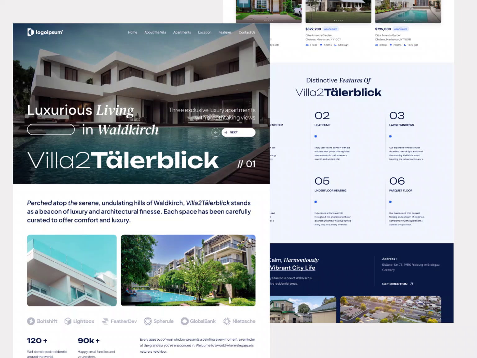 Example of Responsive Website Design (Figma)