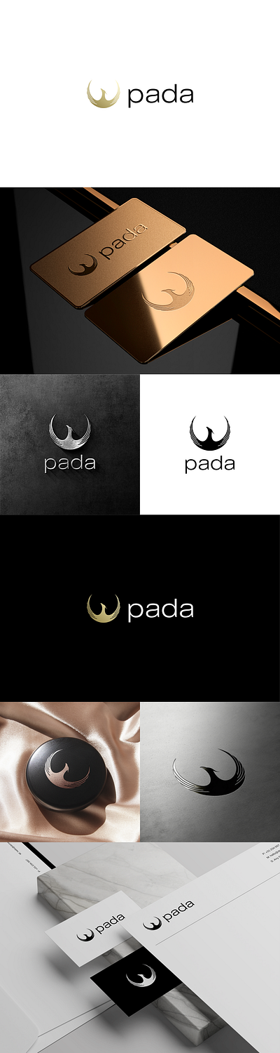 PADA Logo Design elegant