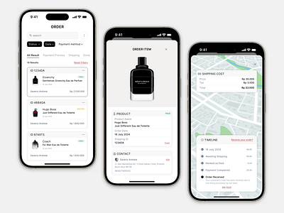 Parfume Store branding online store parfume parfume app shop store ui uiux ux