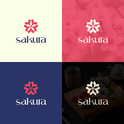 Sakura Logo Design: A Modern Take on Japanese Tradition modern