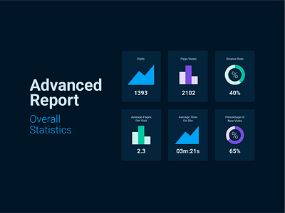 SEO Report brand brand design branding charts conversions data visualization design graphic design icon iconography icons illustration infographic layout design logo report seo typography web traffic website