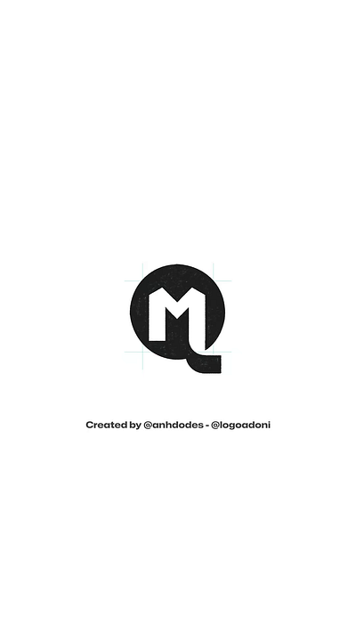 MQ QM lettering typography monogram logo for sale 3d anhdodes animation branding design graphic design illustration letter m logo letter q logo logo logo design logo designer logodesign minimalist logo minimalist logo design monogram logo motion graphics typography logo ui