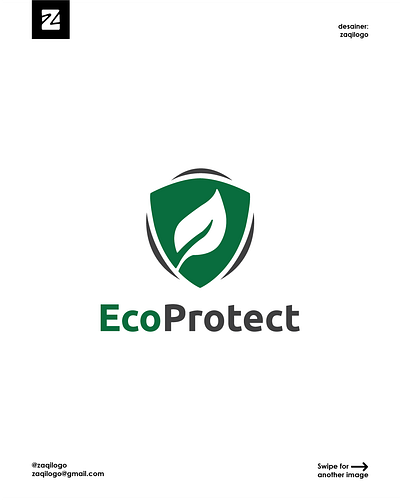 Eco Protect Loga design eco eco logo graphic design logo logo simple logos logotype modern natural protech protect simple logo symbols templates vector vectors