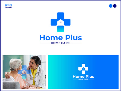 home plus logo, home care logo, logo designer best logo brand identity branding branding logo care doctor home care home plus logo design logo designer logos modern logo