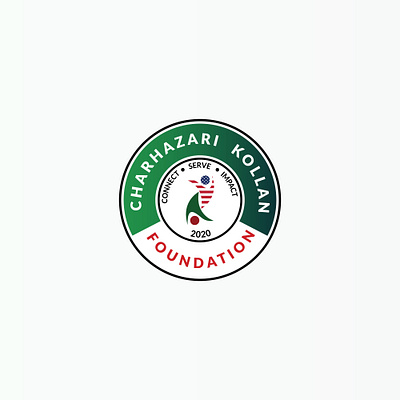 Charhazari Kollan Foundation Logo Design adobe illustrator adobe photoshop branding charhazari kollan foundation design graphic design illustration logo logo design ngo ngo logo design ui ux vector