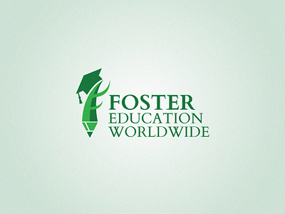 Foster Education Worldwide Logo Design brand logo branding education consultancy eudcation logo graphic design illustration logo logo design study abroad logo study logo uk usa canada australia europe vector