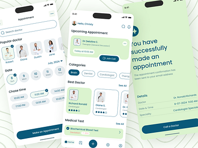 BetterHelp - Online Doc Appointment App app app design app screen design app screens design graphic design mobile app mobile app design mobile screen design mobile screens design ui uiux user experience user experience design user interface user interface design ux