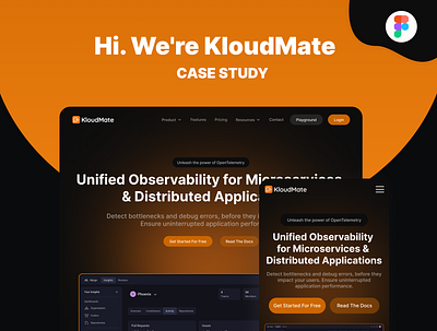 Kloudmate Website UI UX Design kloudmate ui ui ux user interface website