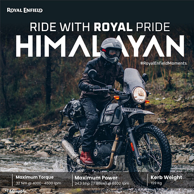 From Vision to Reality: Social media posts for Royal Enfield branding bullet creative graphic designer instagram royal enfield social media