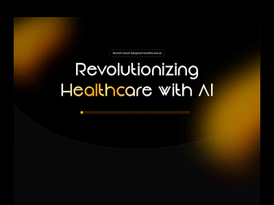 AI Website for Healthcare UI Design ai ai healthcare website ai website animated design animated gif animations artificial intelligence fluttertop health health app healthcare website interactions landing page medical ui ux web web design webdesign website design