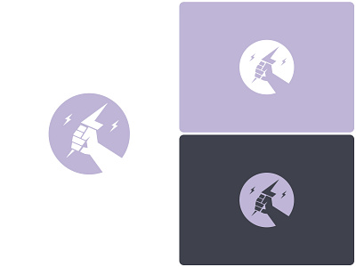 Fist + Bolt logo mark bolt bolt logo brand branding design energy fist fist logo hand hand logo minimal logo modern logo power revolution simple logo thunder timeless logo