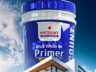 Packaging design for Hycount Paint & Coating’s branding graphic design logo