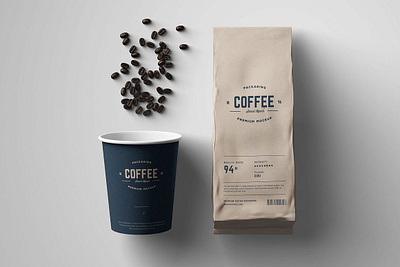 Coffee Package Mockup coffee bag mockup coffee cup mockup coffee package mockup coffee pouch mockup