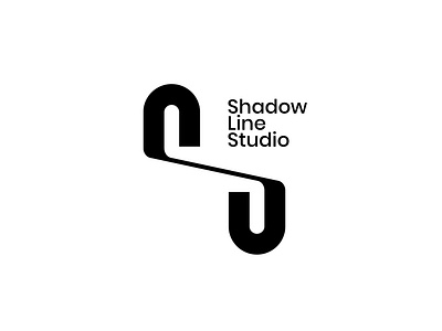 Shadow LIne Studio architecture branding concept graphic design identity logo mark minimal shadow simple symbol