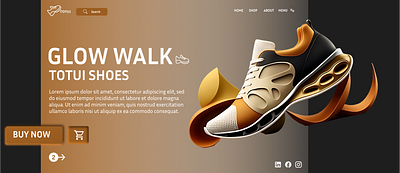 🔖Shoes Store 3d animation branding graphic design logo motion graphics ui