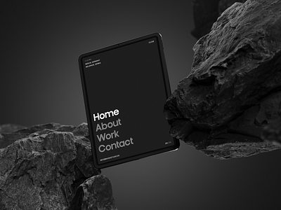 Mosa Studio — Menu black branding desigm element menu studio ui ux website