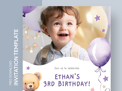 Birthday Party Invitation Free Google Docs Template birthday birthday invitation birthday invite birthday party invitation docs free google docs templates free invitation template free template free template google docs google google docs google docs invitation template invitation invite kids birthday invitation party party invitation template