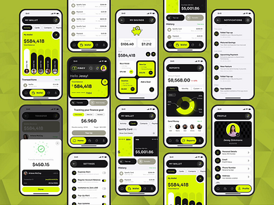 Fintech UX/UI Mobile App animation app app design application design finance fintech mobile mobile app mobile app design mobile design mobile ui ui ui design ui ux user experience user interface ux ux design uxui