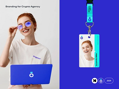 Branding for Crypto Agency brand identity brand identity designer branding branding design creative crypto logo crypto logo design design graphic design logo logo design logo designer print