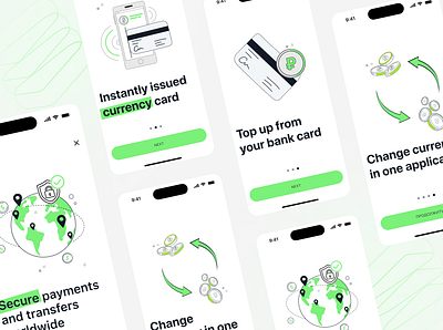 Telegram Wallet app case study design illustration ui ui design ux design мо