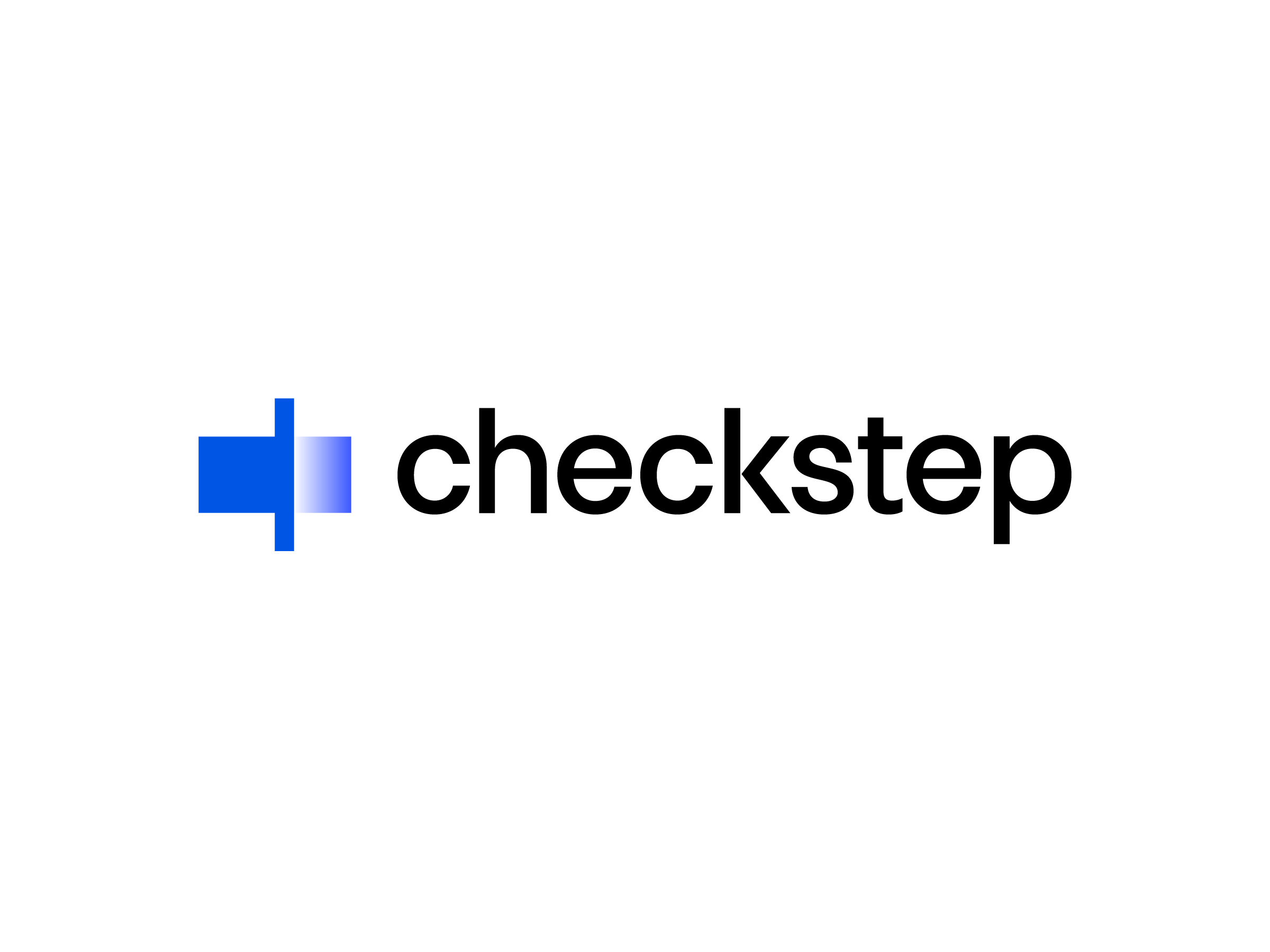 Checkstep — Logo Concept for a Trust & Safety SaaS abstract ai logo app icon b2b logo brand identity branding geometric gradient logo logo logo design logotype mark minimalist modern logo saas logo software logo startup logo symbol tech logo visual identity