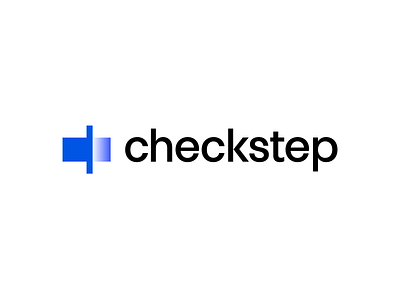 Checkstep – Logo Design ai blue branding c c logo check checking clever dynamic fade gradient letter c loading logo moderation platform sign smart step transparency