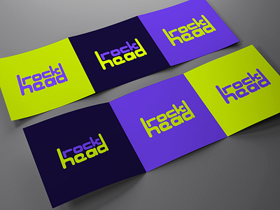 RockHead Logo Design adobe illustrator adobe photoshop branding design graphic design logo vector