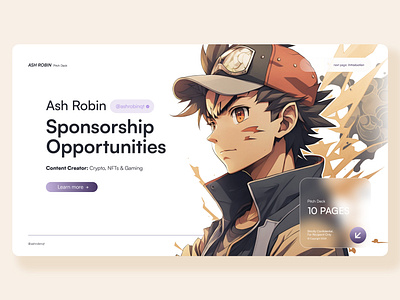 Ash Robin Pitch Deck branding design pitch pitch deck web3